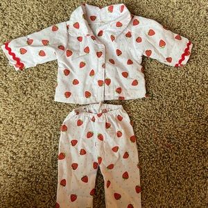 strawberry pjs